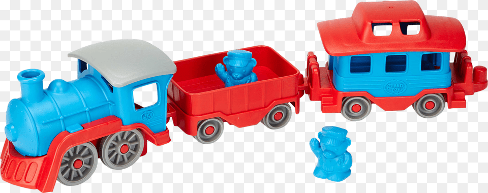 Train Toy Green Toys Train, Plastic, Machine, Wheel Free Transparent Png