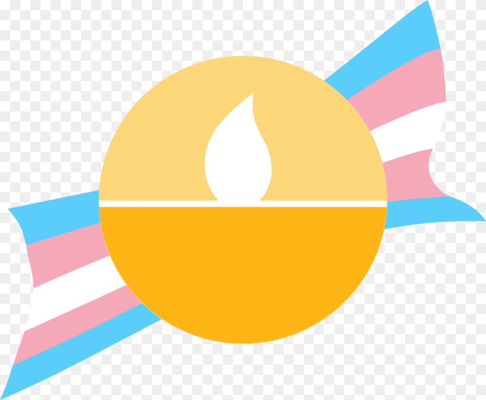 Transparent Trans Flag Circle, Fire, Flame, Light, Astronomy Png