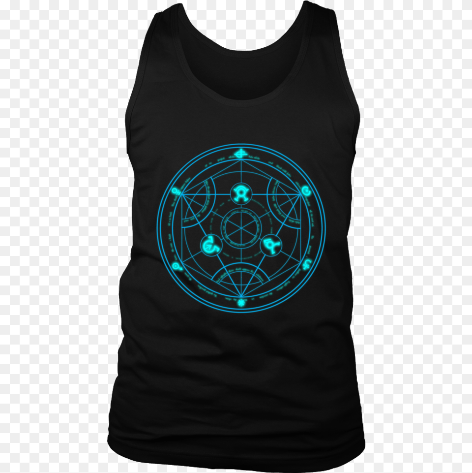 Transparent Transmutation Circle Trump Terminator Ill Be Back, Clothing, T-shirt, Tank Top, Adult Png Image