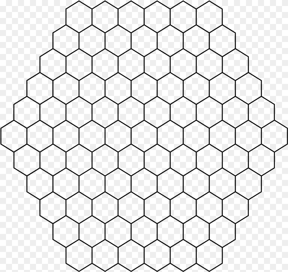 Transparent Transparent Background Hexagon Pattern, Silhouette, Lighting Free Png