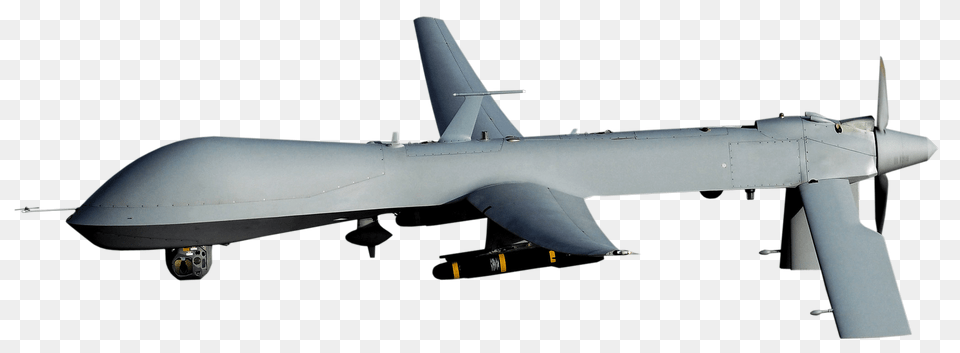 Transparent Transparent Military Drone, Aircraft, Vehicle, Transportation, Missile Png