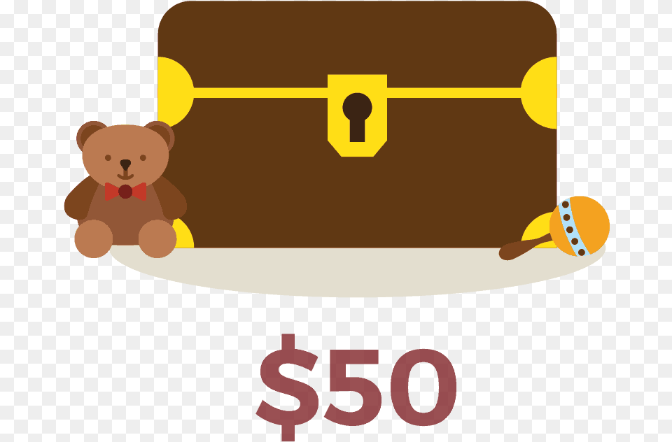 Transparent Treasure Chest Teddy Bear, Animal, Mammal, Wildlife Png