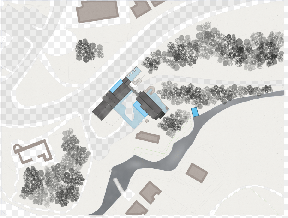 Transparent Tree Plan, Terminal, Road, Intersection, Neighborhood Png Image
