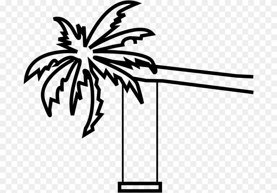 Transparent Tree Swing St Lucia Pitons Drawing, Gray Png
