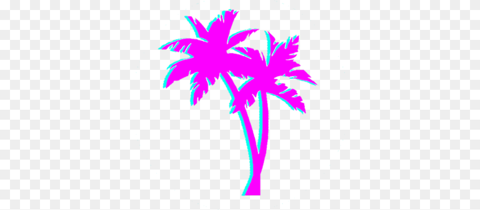 Transparent Tree Vaporwave Palm Tree Cartoon Black And Palm Tree Silhouette Svg, Leaf, Plant, Art, Person Png Image