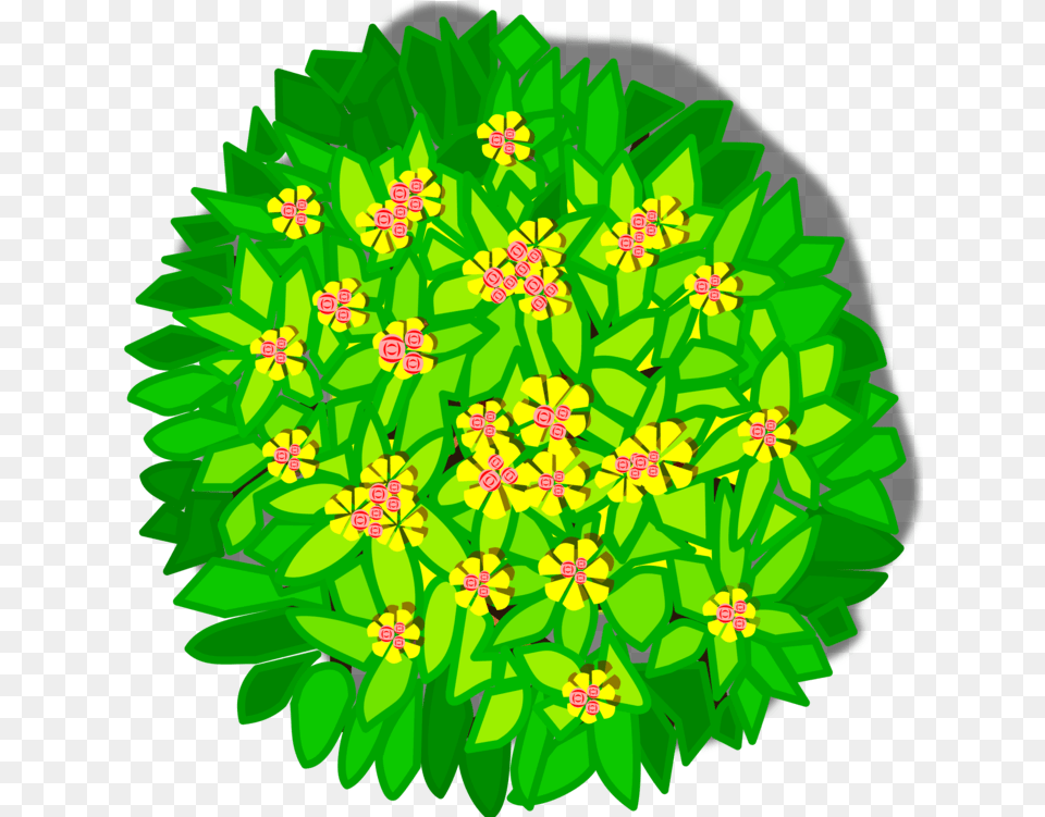 Transparent Trees Top View Top View Of Trees Clipart, Art, Floral Design, Graphics, Green Png Image