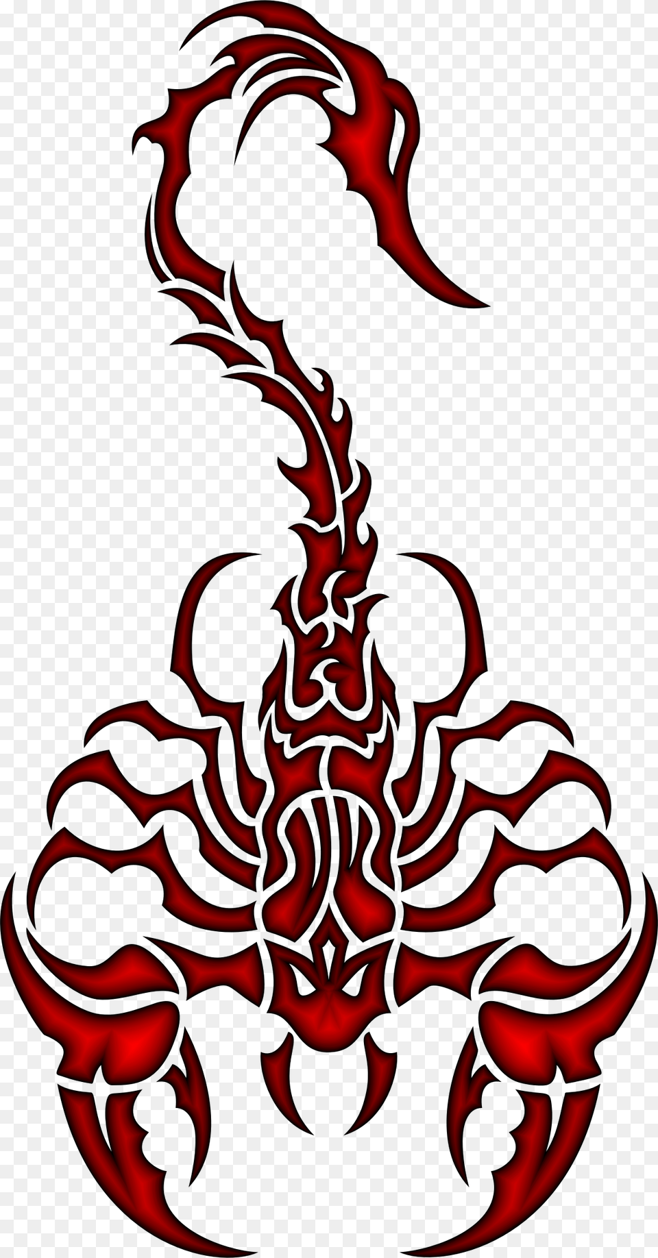 Transparent Tribal Design Scorpio Symbol, Electronics, Hardware, Outdoors, Nature Free Png Download