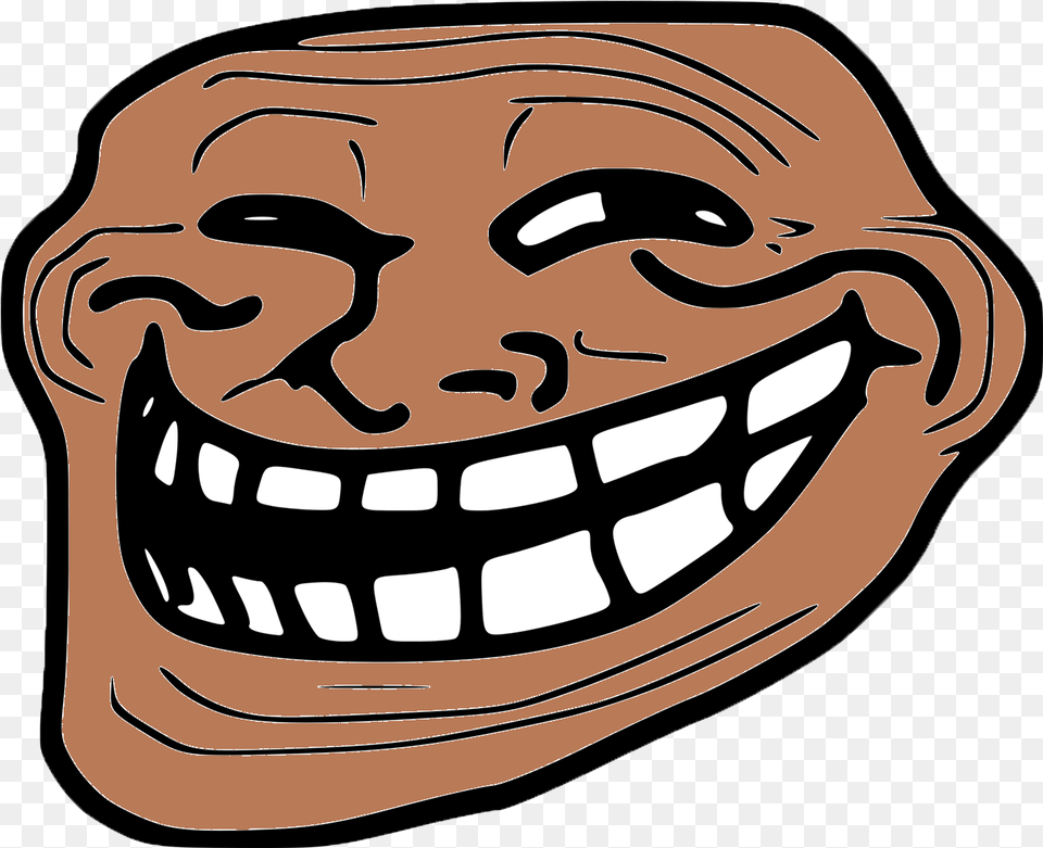Troll Face Orange Troll Face, Body Part, Mouth, Person, Teeth Free Transparent Png