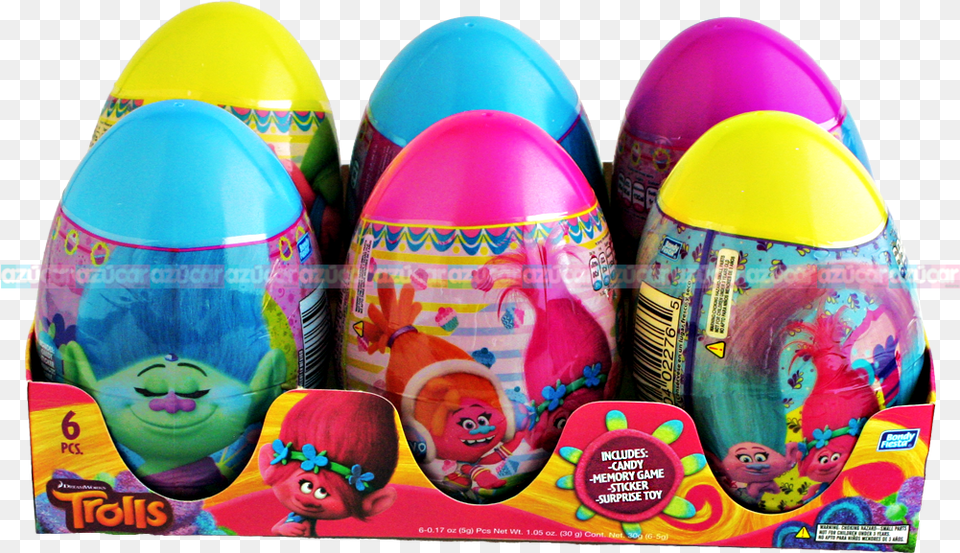 Transparent Trolls Personajes Inflatable, Egg, Food, Easter Egg, Helmet Png