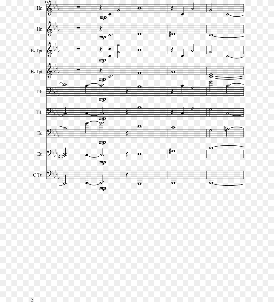 Transparent Tron Legacy Orchestra Sheet Music, Gray Png