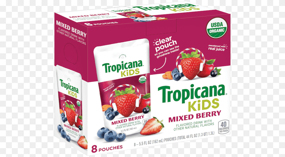 Transparent Tropicana Tropicana Kids Juice, Berry, Food, Fruit, Plant Png Image