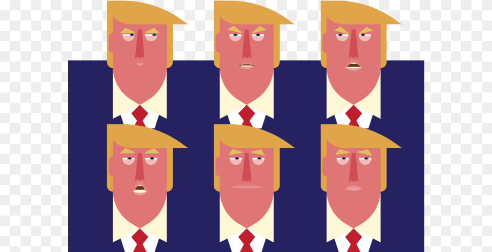 Transparent Trump Face, Person, People, Accessories, Graduation Free Png
