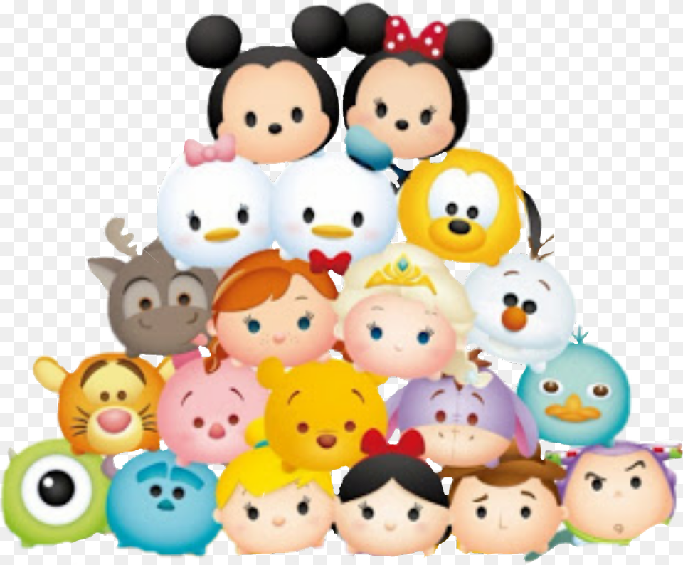 Transparent Tsum Tsum Clipart Mickey Disney Tsum Tsum, Toy, People, Person, Plush Free Png Download