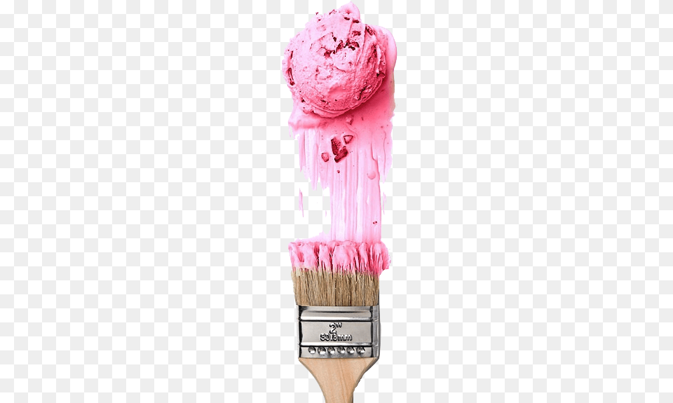 Transparent Tumblr Hipster Ice Cream Paint, Brush, Device, Tool, Dessert Free Png
