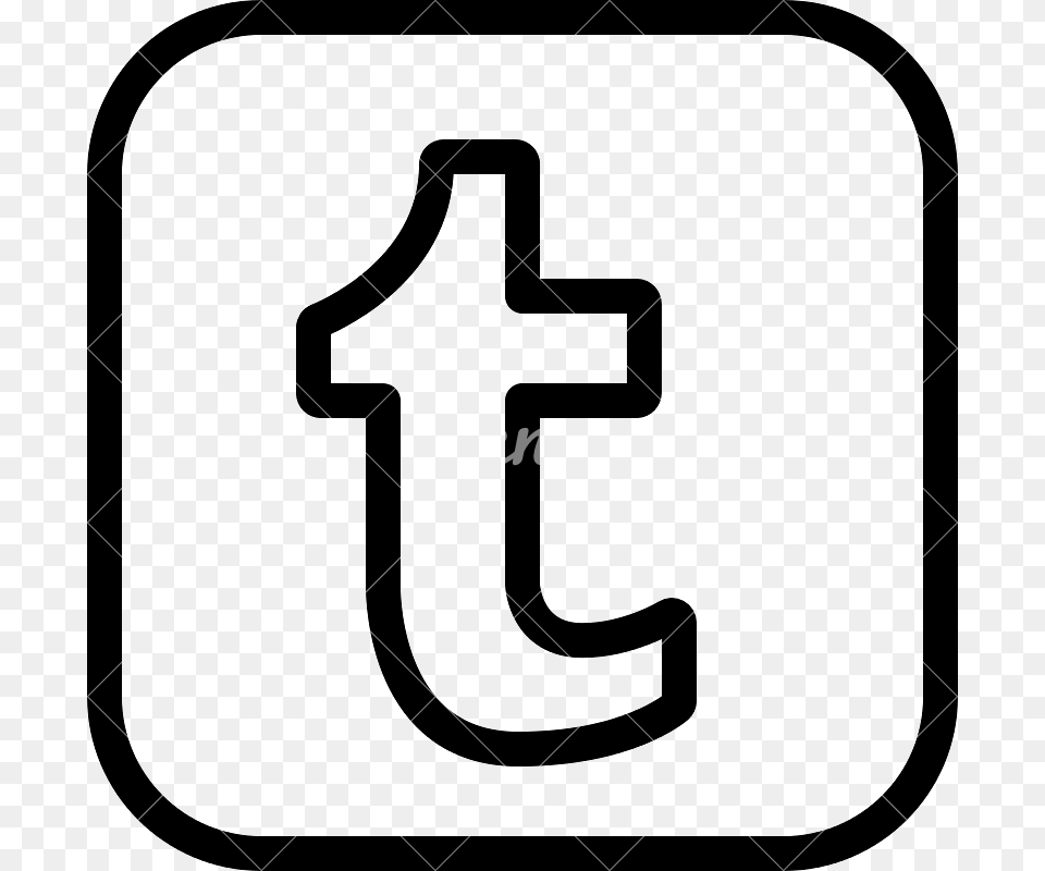 Transparent Tumblr Icon, Text Png Image