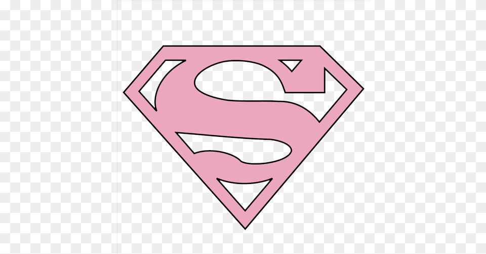 Tumblr Pesquisa Do Google Bailarina Para Pink Superman Logo, Disk, Symbol Free Transparent Png