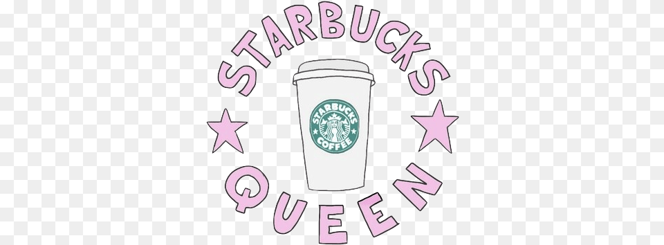 Transparent Tumblr Starbucksqueen Shared By Starbucks Queen Transparent, Cup, Disposable Cup, Logo Free Png
