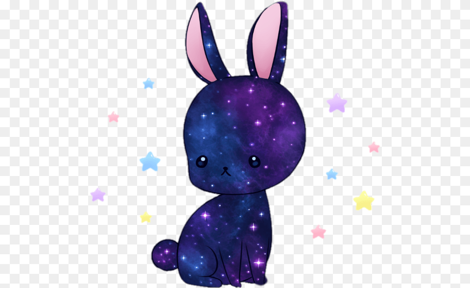 Tumblr Sticker Kawaii Imagens Tumblr, Plush, Toy, Purple Free Transparent Png