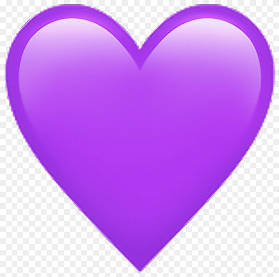 Transparent Tumblr Transparent Purple Heart Emoji, Balloon Png