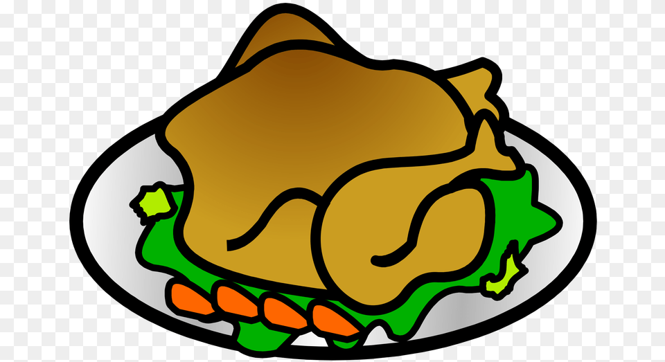 Transparent Turkey Dinner Turkey Meat, Food, Meal, Roast, Lunch Free Png Download