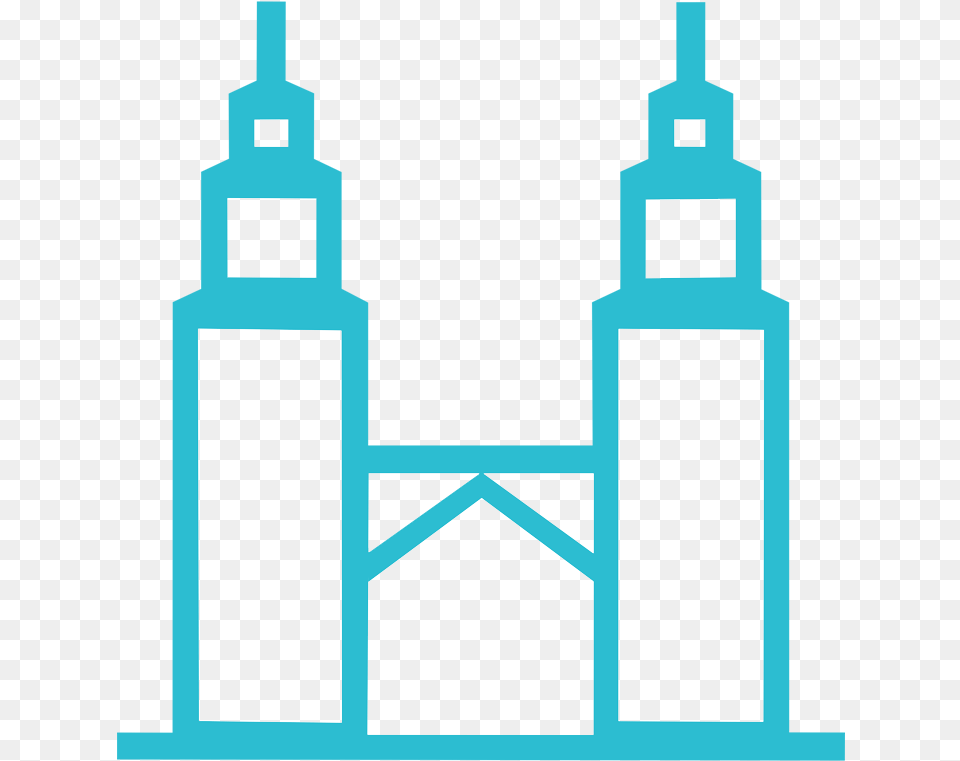 Transparent Twin Clipart Malaysia City Line Icon, Cylinder Png