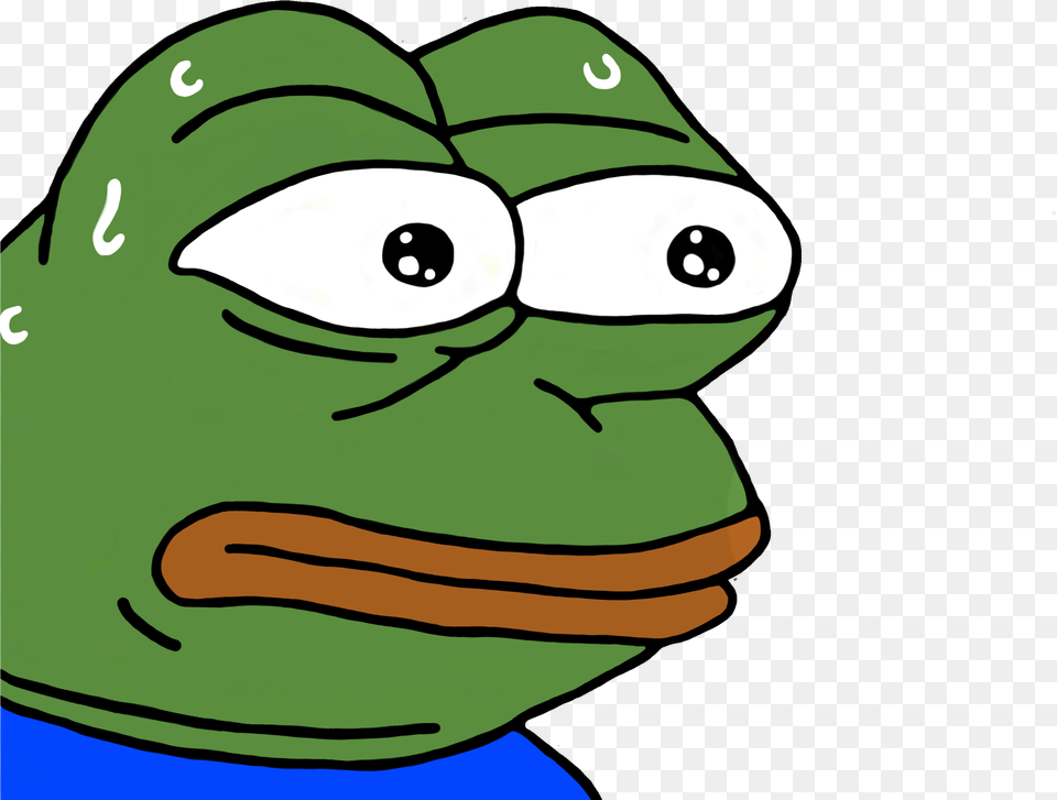 Twitch Emote Monkas Pepe Monkas, Green, Amphibian, Animal, Frog Free Transparent Png