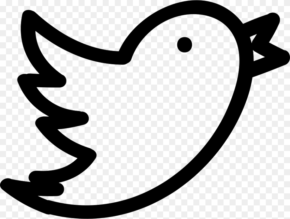 Twitter Heart Hand Drawn Twitter Icon, Stencil, Bow, Weapon Free Transparent Png