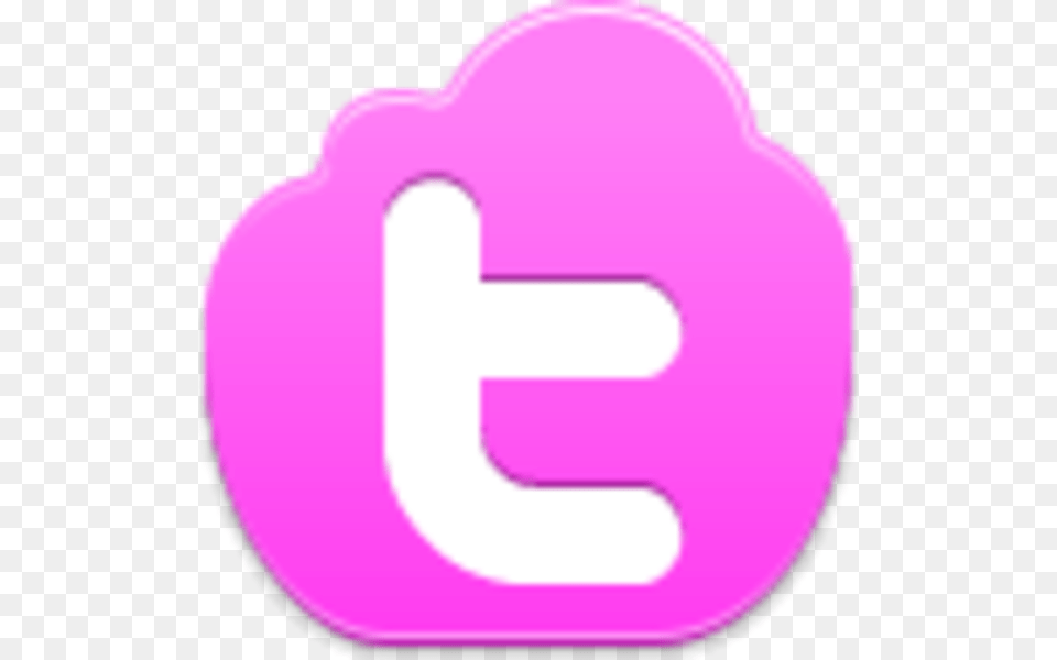 Twitter Logo Pink, Purple, Disk, Text Free Transparent Png
