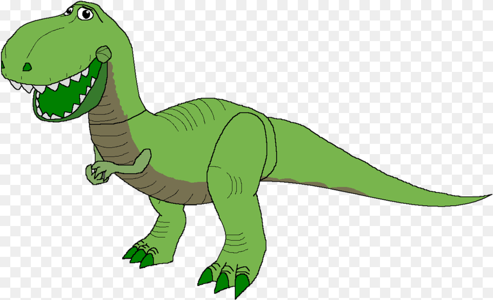 Transparent Tyrannosaurus Clipart T Rex Toy Story Cartoon, Animal, Dinosaur, Reptile, T-rex Png