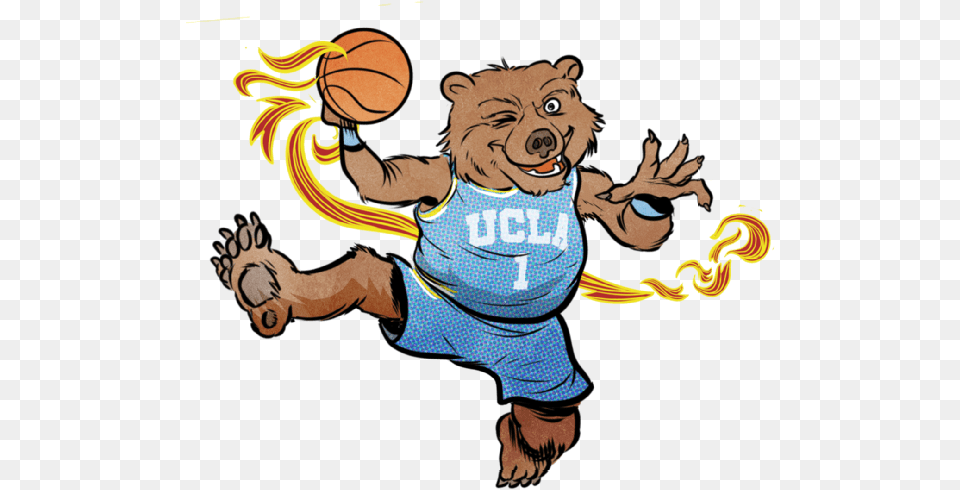 Ucla Basketball Mascot Ucla Basketball Ball, Basketball (ball), Sport, Baby Free Transparent Png