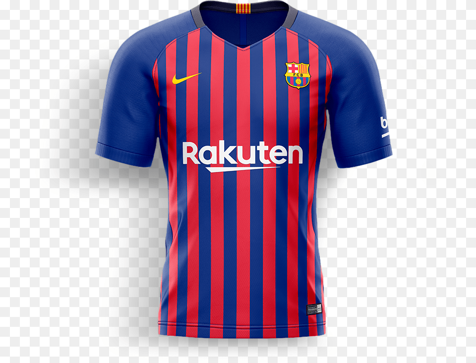 Transparent Uefa Champions League Trophy Barcelona Third Jersey 2019, Clothing, Shirt Png Image