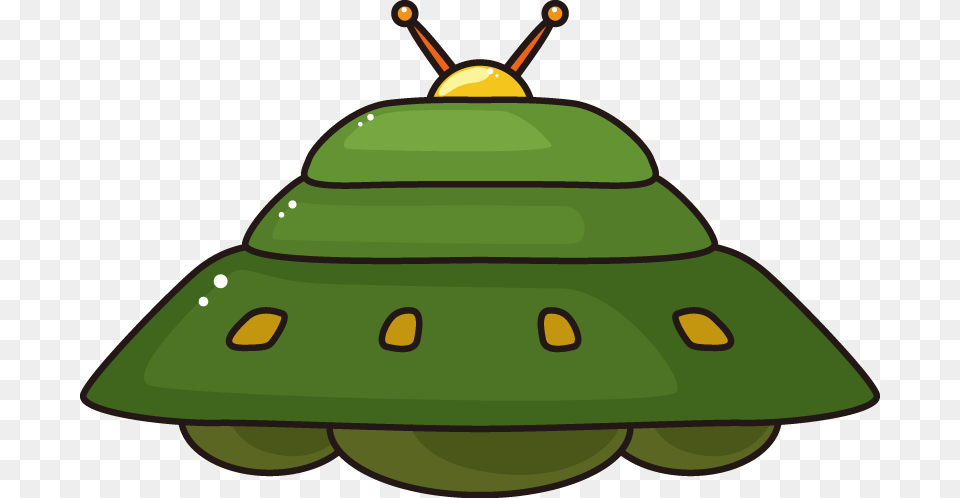 Ufo Clipart, Green, Device, Grass, Lawn Free Transparent Png