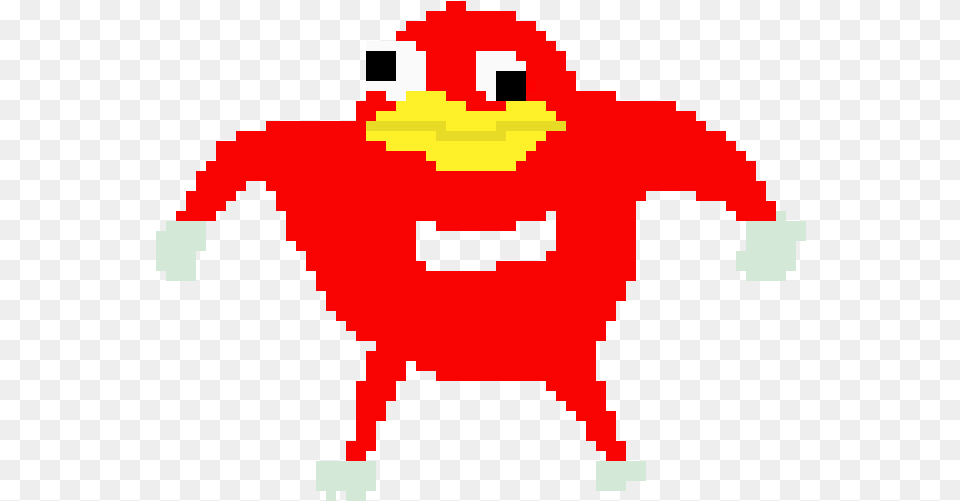 Transparent Ugandan Knuckles Head Minecraft Aesthetic Pixel Art Png