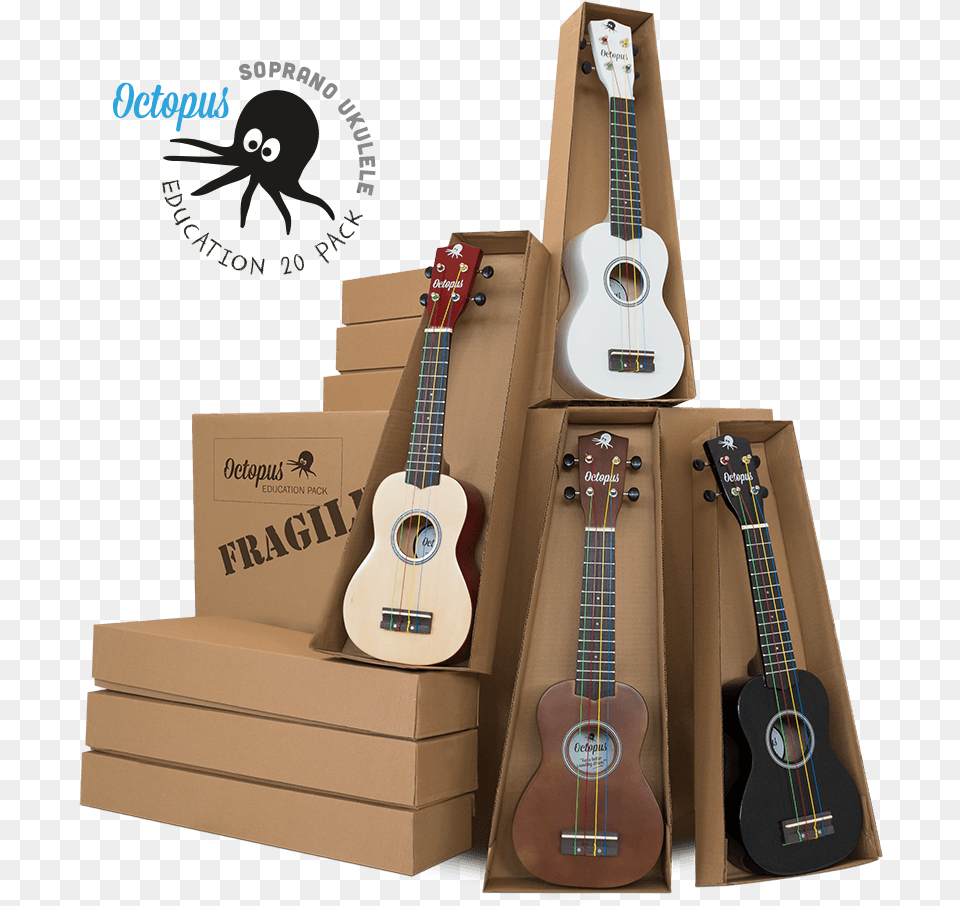 Ukulele Acoustic Guitar, Bass Guitar, Musical Instrument, Cardboard Free Transparent Png