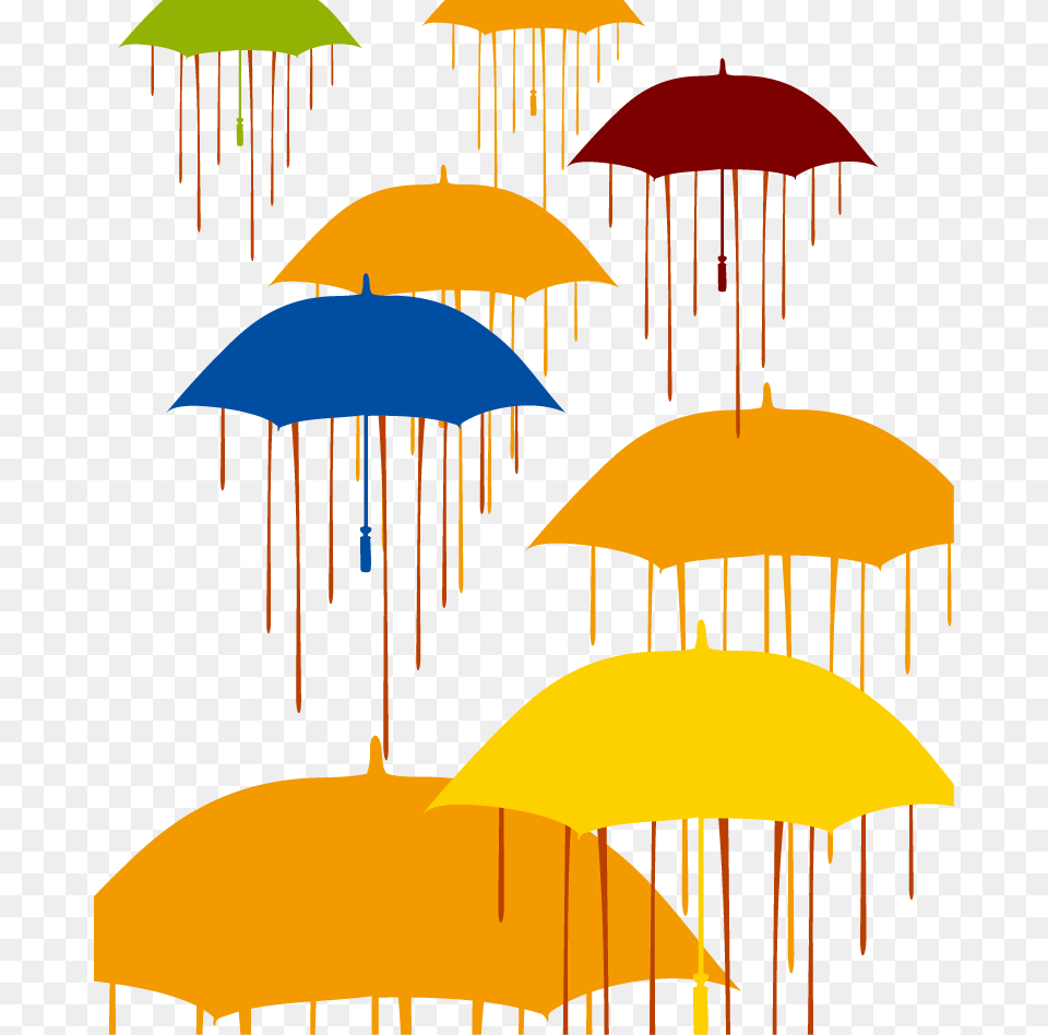 Transparent Umbrella Rain Vector, Canopy, Architecture, Building, House Free Png Download