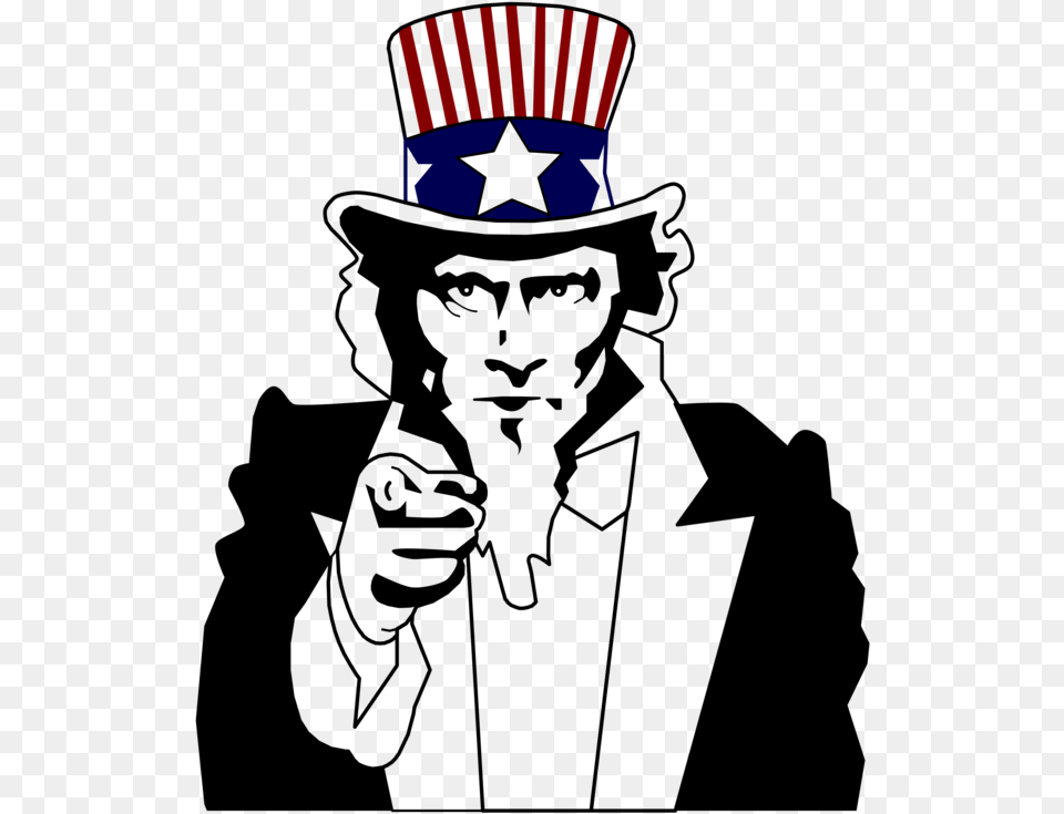Transparent Uncle Sam Clipart Uncle Sam, People, Person, Logo, Symbol Png