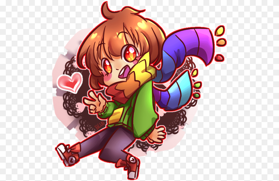 Undertale Chara Storyshift Chara And Asriel, Book, Comics, Publication, Art Free Transparent Png