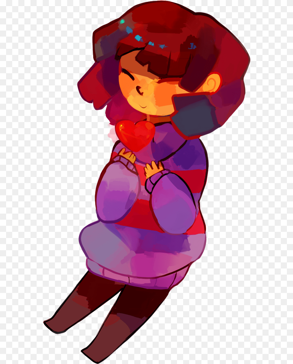 Transparent Undertale Frisk Frisk Art Transparent, Person, Cartoon, Face, Head Free Png