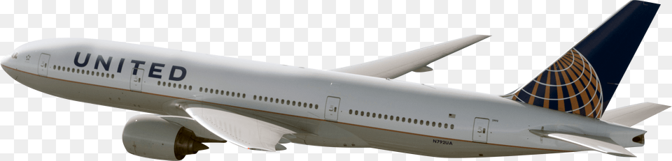 Transparent United Airlines Jet, Aircraft, Airliner, Airplane, Flight Free Png Download