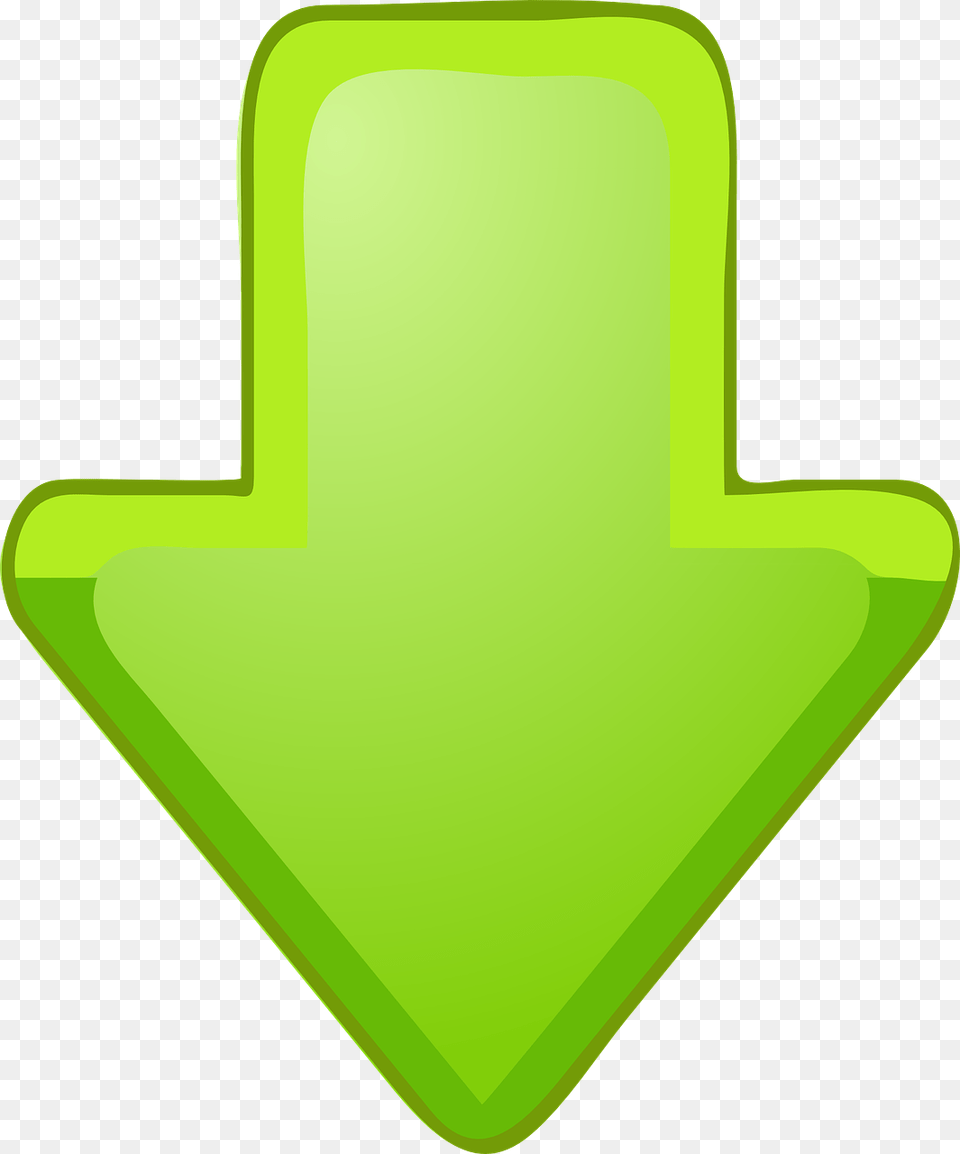 Up Arrow Clipart Arrow Pointing Down No Background, Green, Symbol Free Transparent Png