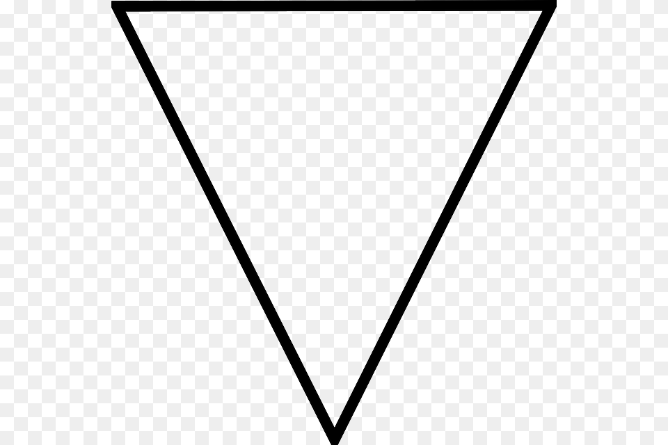 Upside Down Triangle Free Transparent Png