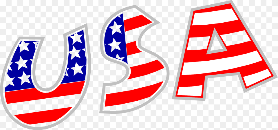 Usa Flag Clip Art Usa Clip Art, Emblem, Logo, Symbol, Text Free Transparent Png