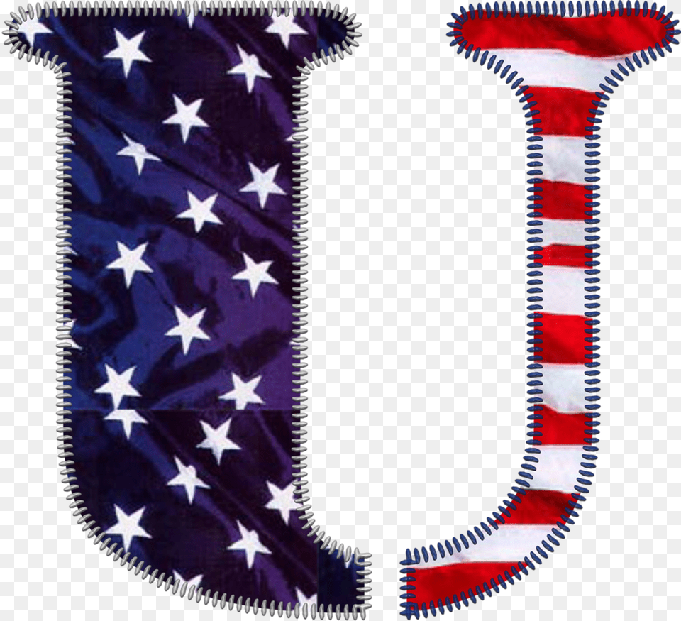 Transparent Usa Letters Clipart Niche Meme Socks, Flag, Christmas, Christmas Decorations, Festival Png Image