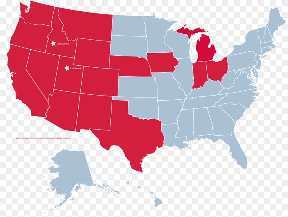 Transparent Usa Map Cwa Districts, Chart, Plot, Atlas, Diagram Png