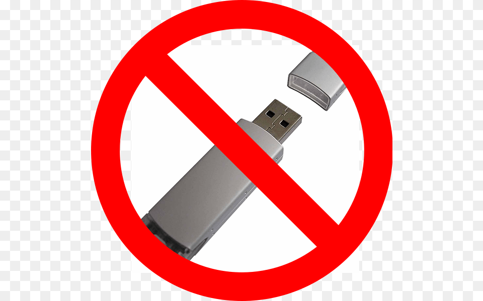 Usb Drive No Door Knockers Stickers, Adapter, Electronics, Hardware, Computer Hardware Free Transparent Png