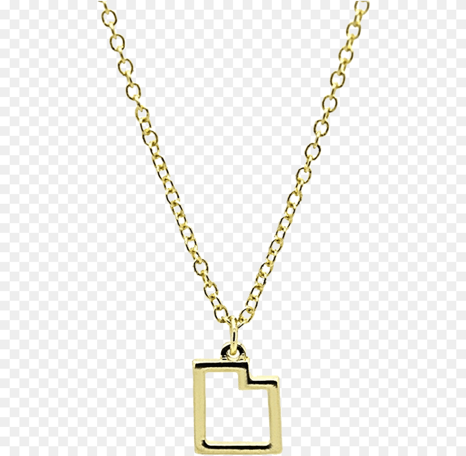 Transparent Utah Outline Yellow Gold Diamond Circle Of Life Pendant, Accessories, Jewelry, Necklace Free Png Download