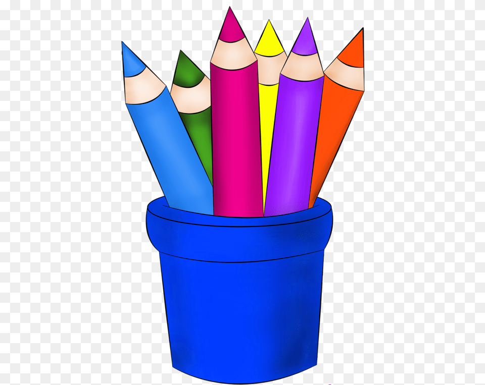 Transparent Utiles Escolares Animados Clipart Crayons, Pencil, Dynamite, Weapon Png