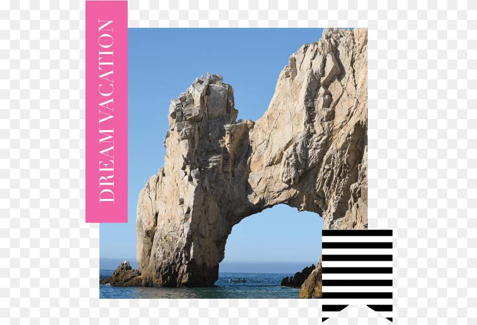 Transparent Vacation Icon El Arco De Cabo San Lucas, Water, Sea, Outdoors, Nature Free Png Download