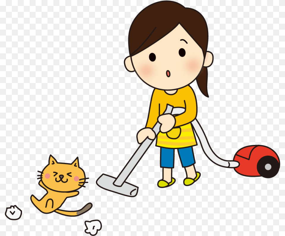 Transparent Vacuum Clipart Kids Vacuum Cartoon, Cleaning, Person, Baby, Face Png Image