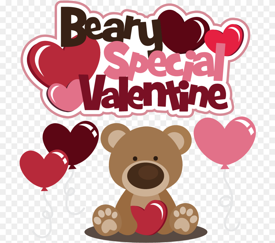 Transparent Valentine S Day Clipart Bear Valentines Day Clipart, Animal, Mammal, Wildlife, Balloon Png Image